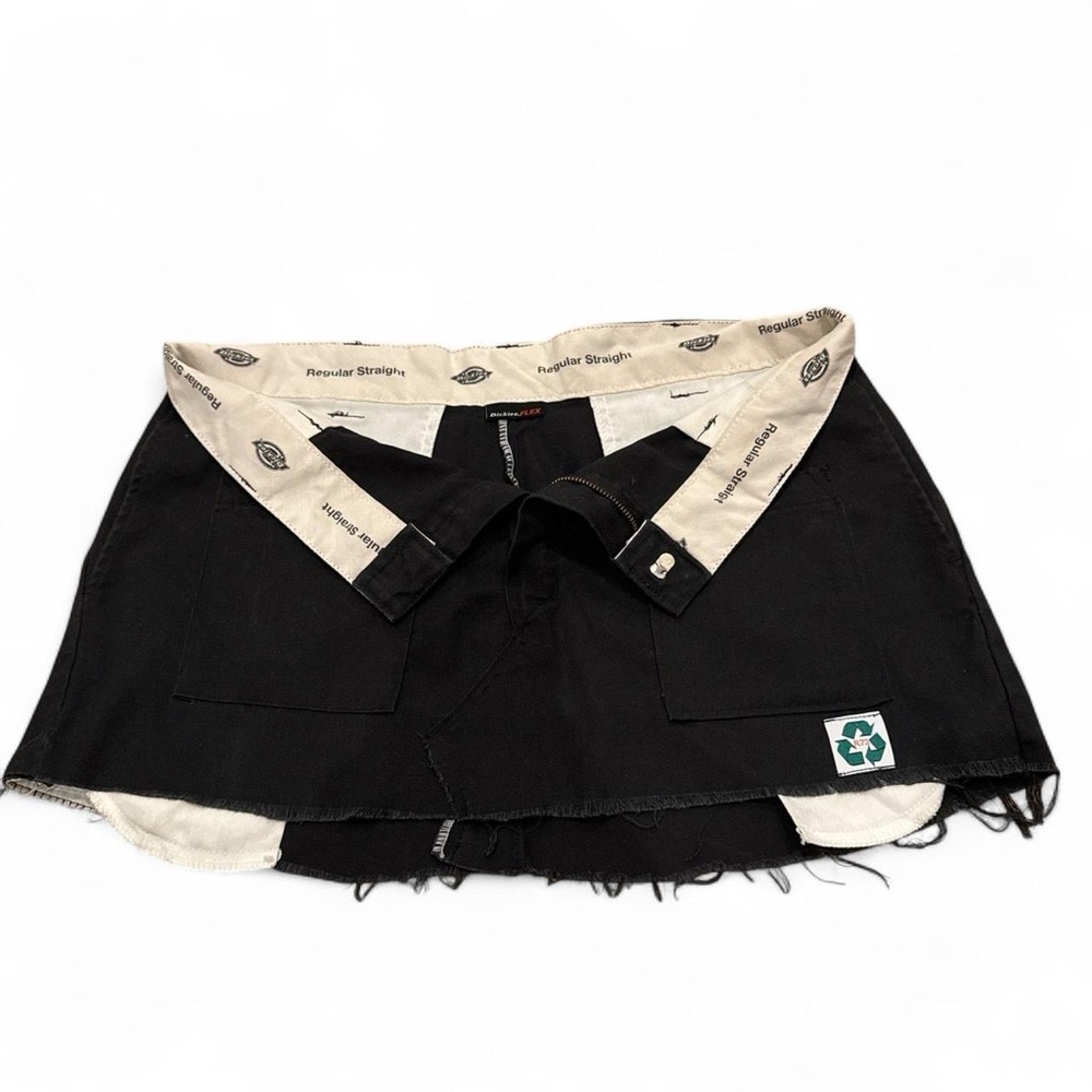 Black reworked Dickies Skirt